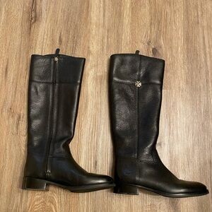 Tory Burch Jolie Riding Boots - Black